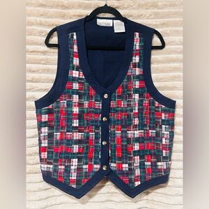 Vintage Casey and max quilted vest